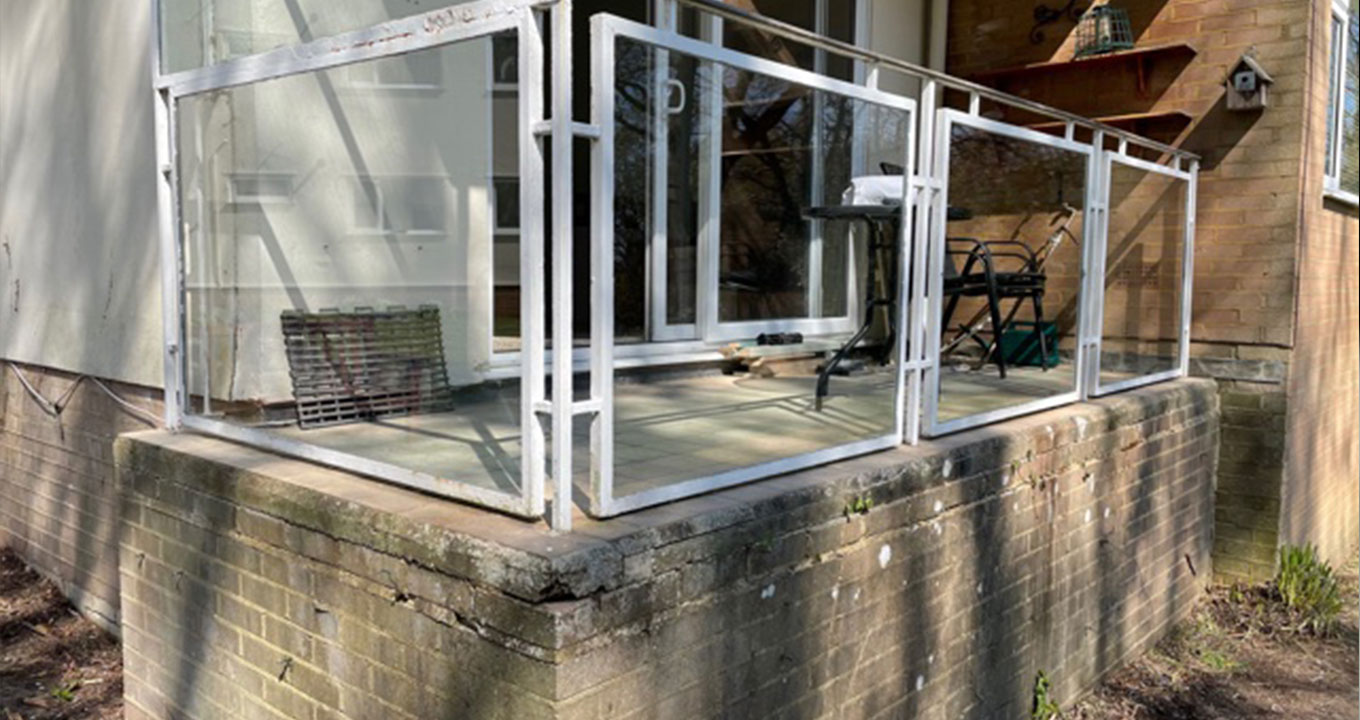 New Balcony Glazing installation